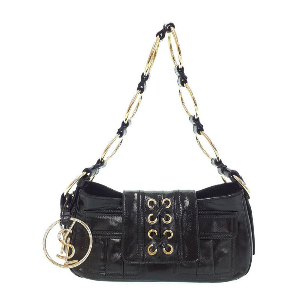 SAINT LAURENT Yves Leather Shoulder Bag